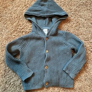 Carter's Soft Gray Knit Sweater